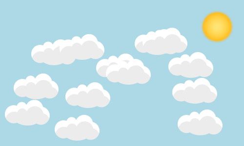 Wolkenbild