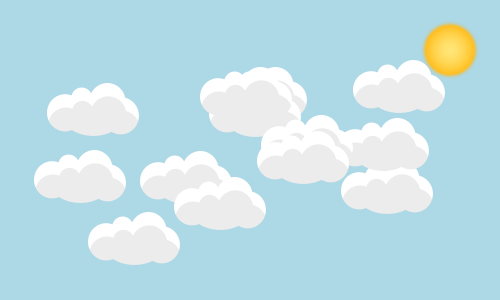 Wolkenbild